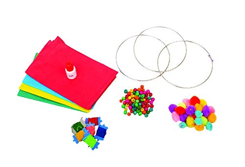 Handycrafts Dreamcatcher,DIY Dreamcatcher, Make 3 Pieces, 7 Years +, Art and Craft Kit