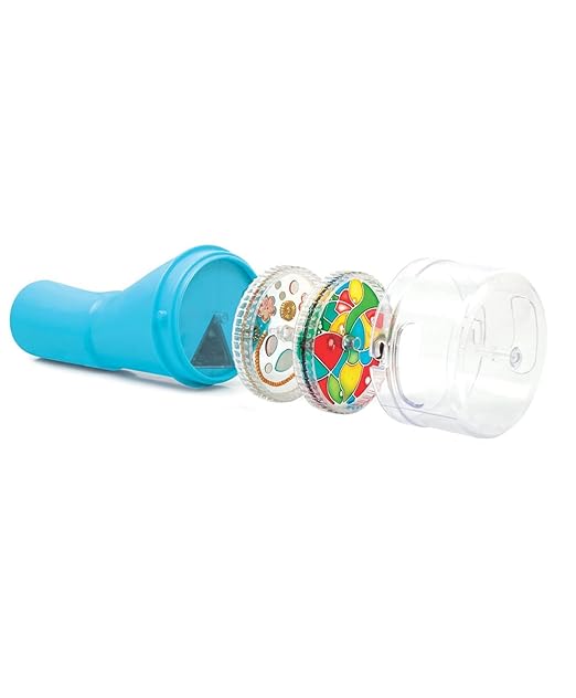 My Kaleidoscope, DIY Kaleidoscope, Make Your Own Wheel Kaleidoscope,Art and Craft Kit, DIY Kit, Ages 5 Years and Above, Multicolour