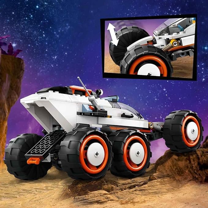 LEGO City Space Explorer Rover and Alien Life Toy Playset 60431