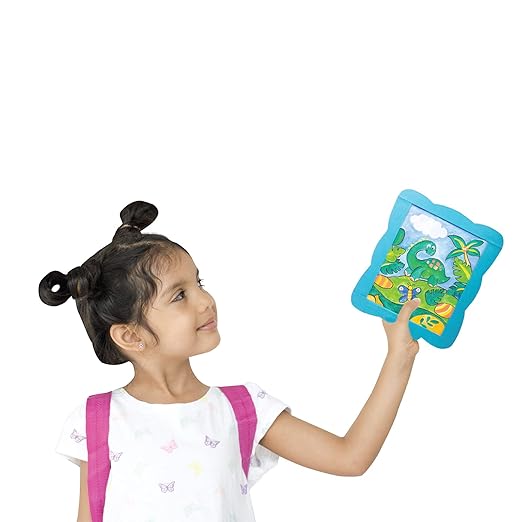 Canvas Art, Painting Kit, DIY Kit, Art and Craft Set for Kids, Learning, Fun & Engaging Activity for Childrens, Multicolour, Gift Set for Kids, Age 6+ Years