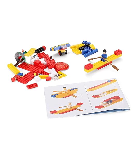 Aquamech Marine & Beach Set Play Toys, Block Game Set for Kids, Interlocking Block Set, Construction Blocks Toy