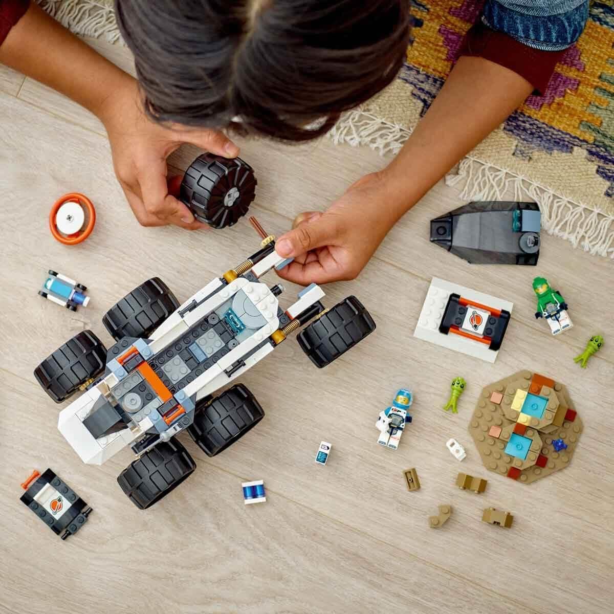 LEGO City Space Explorer Rover and Alien Life Toy Playset 60431