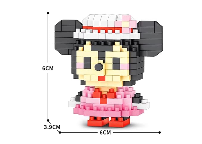 Mini Blocks DIY Building Blocks Toy for Kids, Smart Activity for Kids, Birthday Gift Ideas for 7+ | Fun Activity Toy 232 Pcs Interlocking Blocks Set