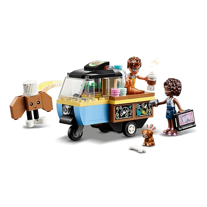 LEGO Friends Mobile Bakery Food Cart Toy Playset for Kids