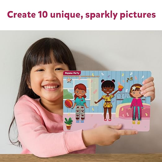 Foil Fun - Dress Up, No Mess Art for Kids, Craft Kits & Supplies, DIY Creative Activity, Travel Toys, Gifts for Girls & Boys Ages 4, 5, 6, 7, 8, 9, Travel Toys,Multicolor