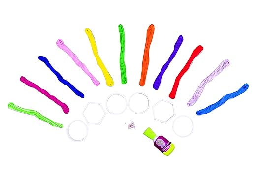 DIY Thread Bangles, Jewellery Making Kit, for The Young accesory Designer, 6 Years +, DIY Bangles