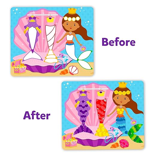 Dot It Sticker Art Activity - Dress Up, Mess-Free Fun for Kids, 500+ Stickers, Craft Kits, DIY Activity, Travel Toys, Gifts for Boys & Girls Ages 3, 4, 5, 6, 7