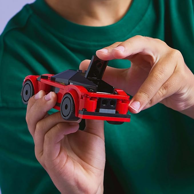 LEGO City Red Sports Car Supercar Toy Vehicle Set