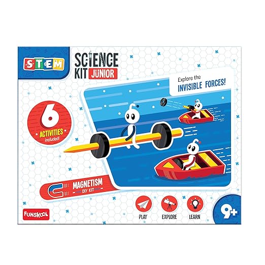 Science Kit Junior,Educational,DIY Activity,STEM,for 9 Year Old Kids and Above,Toy