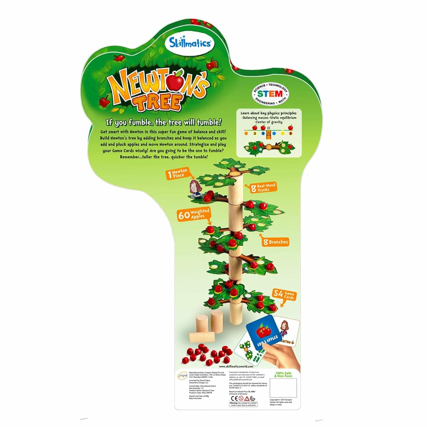 Newton'S Tree, Balancing, Stacking, Strategy And Skill-Building Game, Ages 6 And Up For Adult