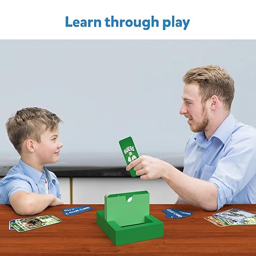 Guess in 10 Dinosaurs, Perfect for Boys, Girls, Kids, and Families Who Love Card Games, Toys, Travel Games, Gifts for Ages 8, 9, 10 & Up