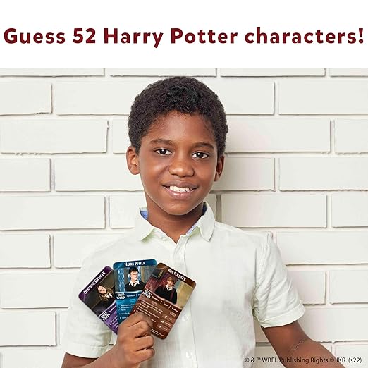 Guess in 10 Harry Potter, Card Game for Boys, Girls, Kids, Families, Teens & Adults, Play with Wizards, Magic, Ron, Hermione, Dumbledore, Snape, Gifts for Ages 8, 9, 10 and Up