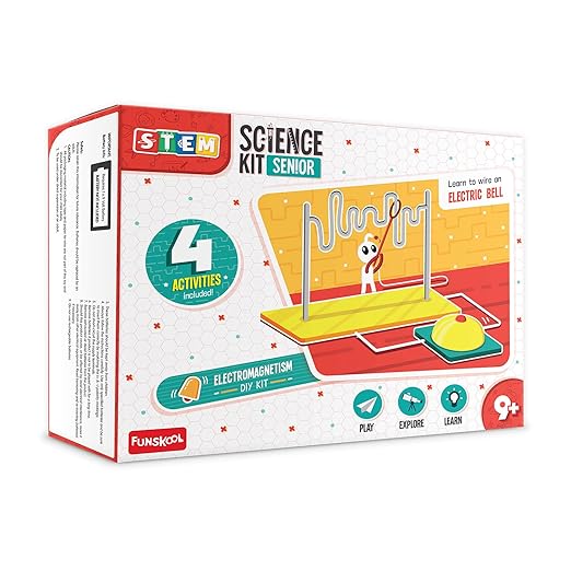 Science Kit Senior,Educational,DIY Activity,STEM,for 9 Year Old Kids and Above,Toy