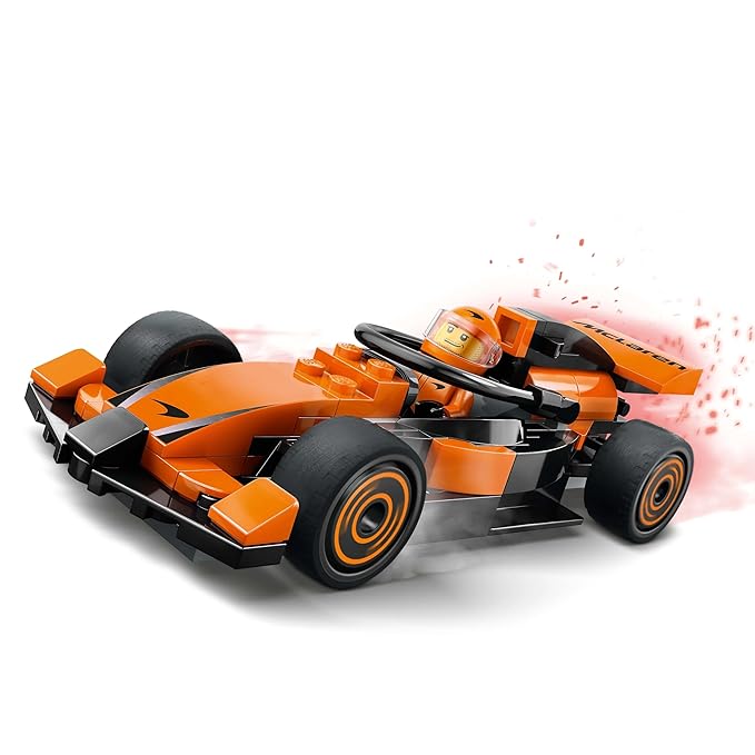LEGO City F1 Driver with McLaren Race Car Mini Vehicle Toy Playset