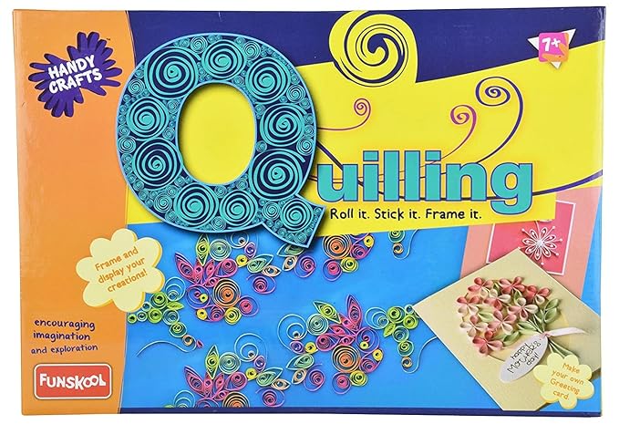 Quilling, Art and Craft Kit, Make Your Own Quilling Artwork, 7 Years +, Multi, 1 Piece