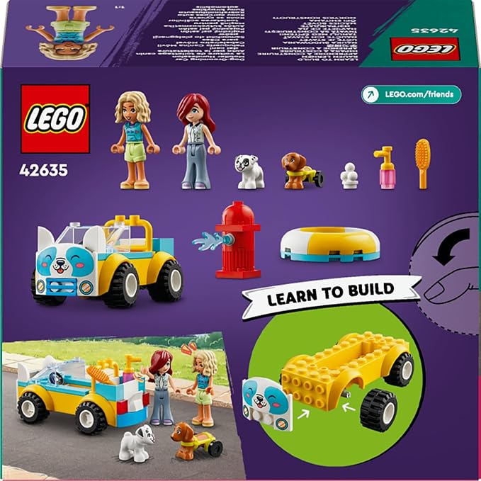 LEGO Friends Dog-Grooming Car, Vehicle Playset