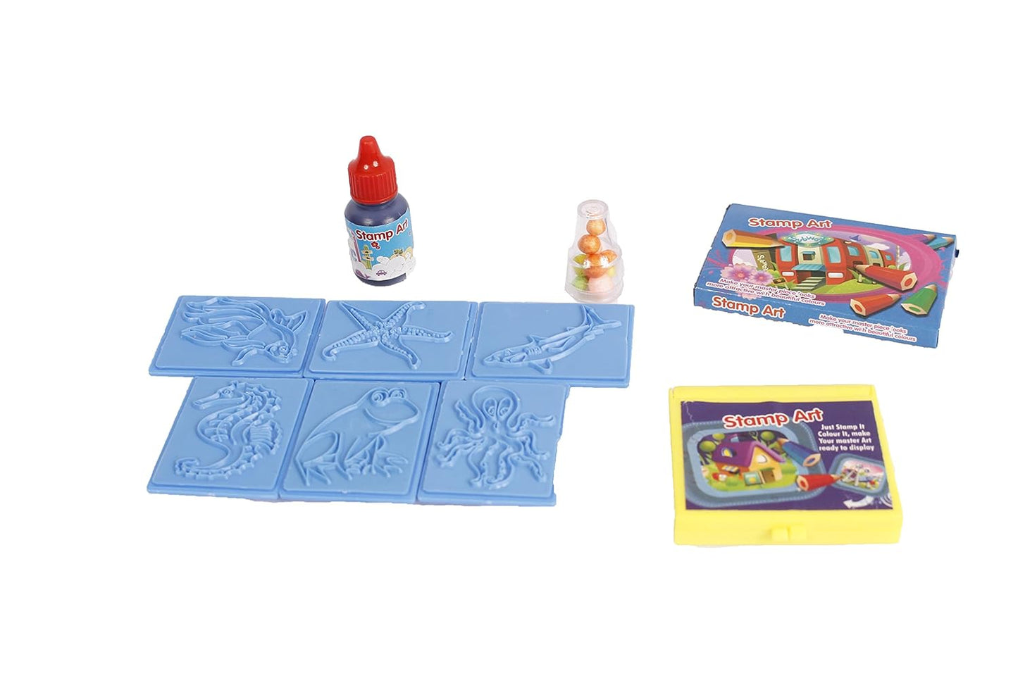 Ratna's Educational Art & Craft Stamp Art for Kids Ages 3+