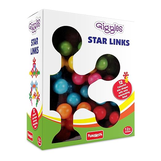 Star Link, Educational & Creative Construction Toy Blocks for Kids, Encourages Learning & Development, Fun Activity for Preschoolers, Gift Set for Kid, Age 6+ Months