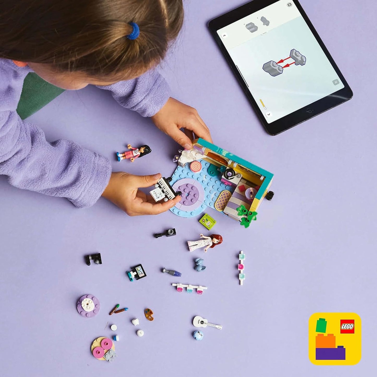 LEGO Friends Paisley’s Room Pretend Play Bedroom Playset 42647 Building Blocks Toys for 6+ Gift for Boys and Girls