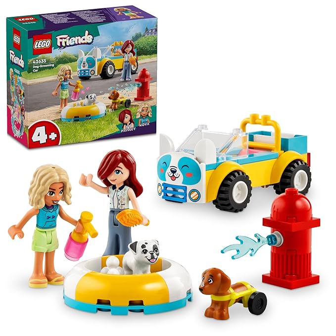 LEGO Friends Dog-Grooming Car, Vehicle Playset