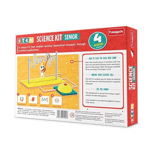 Science Kit Senior,Educational,DIY Activity,STEM,for 9 Year Old Kids and Above,Toy