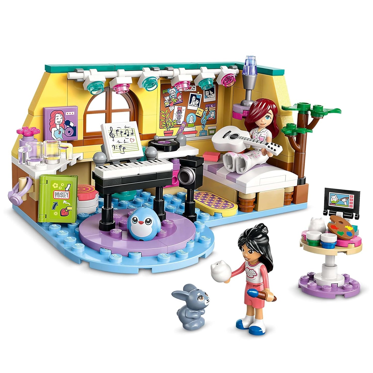 LEGO Friends Paisley’s Room Pretend Play Bedroom Playset 42647 Building Blocks Toys for 6+ Gift for Boys and Girls