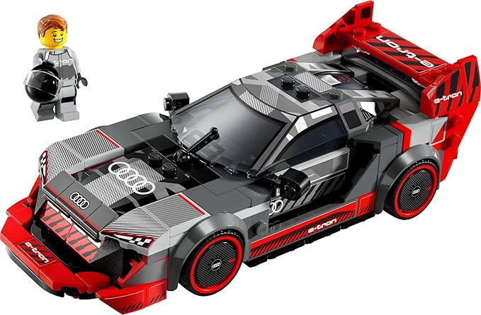LEGO Speed Champions MoneyGram Haas F1 Team VF-24 Race Car Toy Vehicle 77250 Building Blocks Toys for 10+ Gift for Boys and Girls