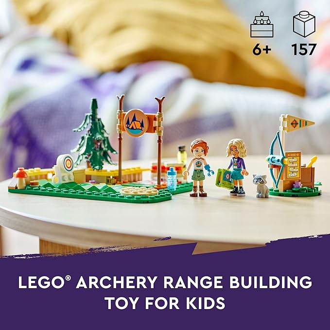 LEGO Friends Adventure Camp Archery Range Toy 42622 Building Blocks Toys for 6+