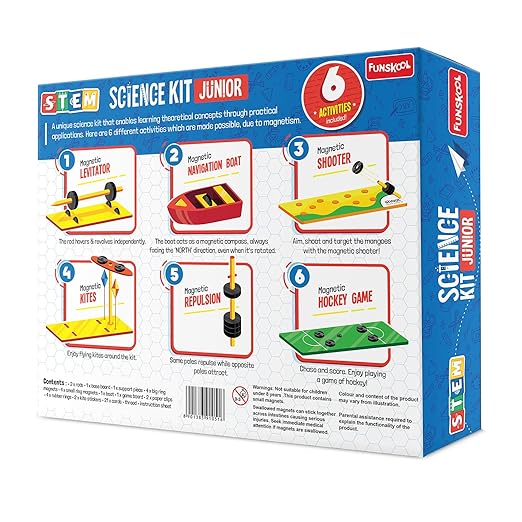 Science Kit Junior,Educational,DIY Activity,STEM,for 9 Year Old Kids and Above,Toy