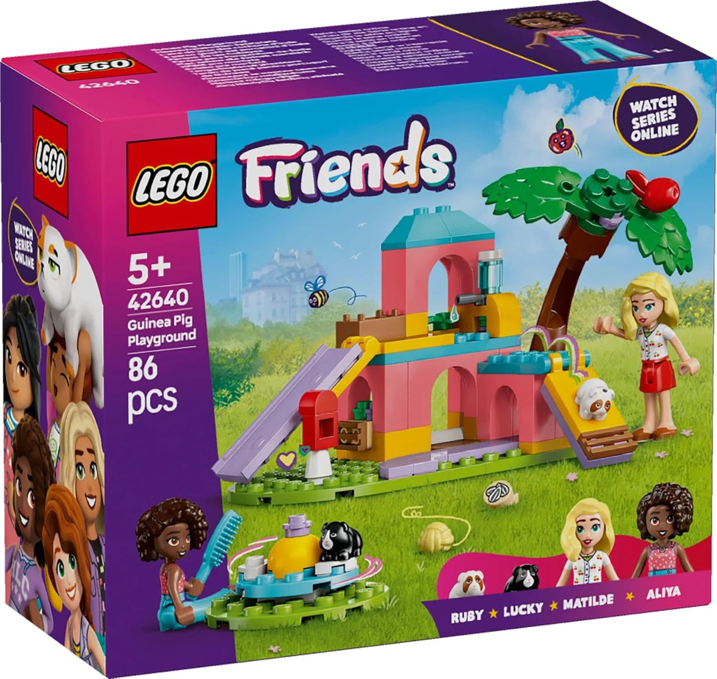 LEGO Friends Guinea Pig Playground Pretend-Play Building Kit