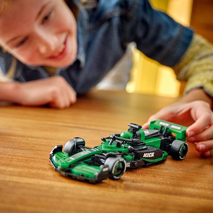 LEGO Speed Champions Kick Sauber F1 Team C44 Race Car Toy Vehicle 77247 Building Blocks Toys for 10+ Gift for Boys and Girls