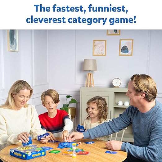 Rapid Rumble - Fast-Paced Board Game for Kids, Teens & Adults, Fun for Family Game Night & Educational Toy, Quick-Thinking Card Game
