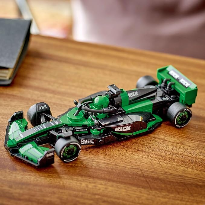 LEGO Speed Champions Kick Sauber F1 Team C44 Race Car Toy Vehicle 77247 Building Blocks Toys for 10+ Gift for Boys and Girls