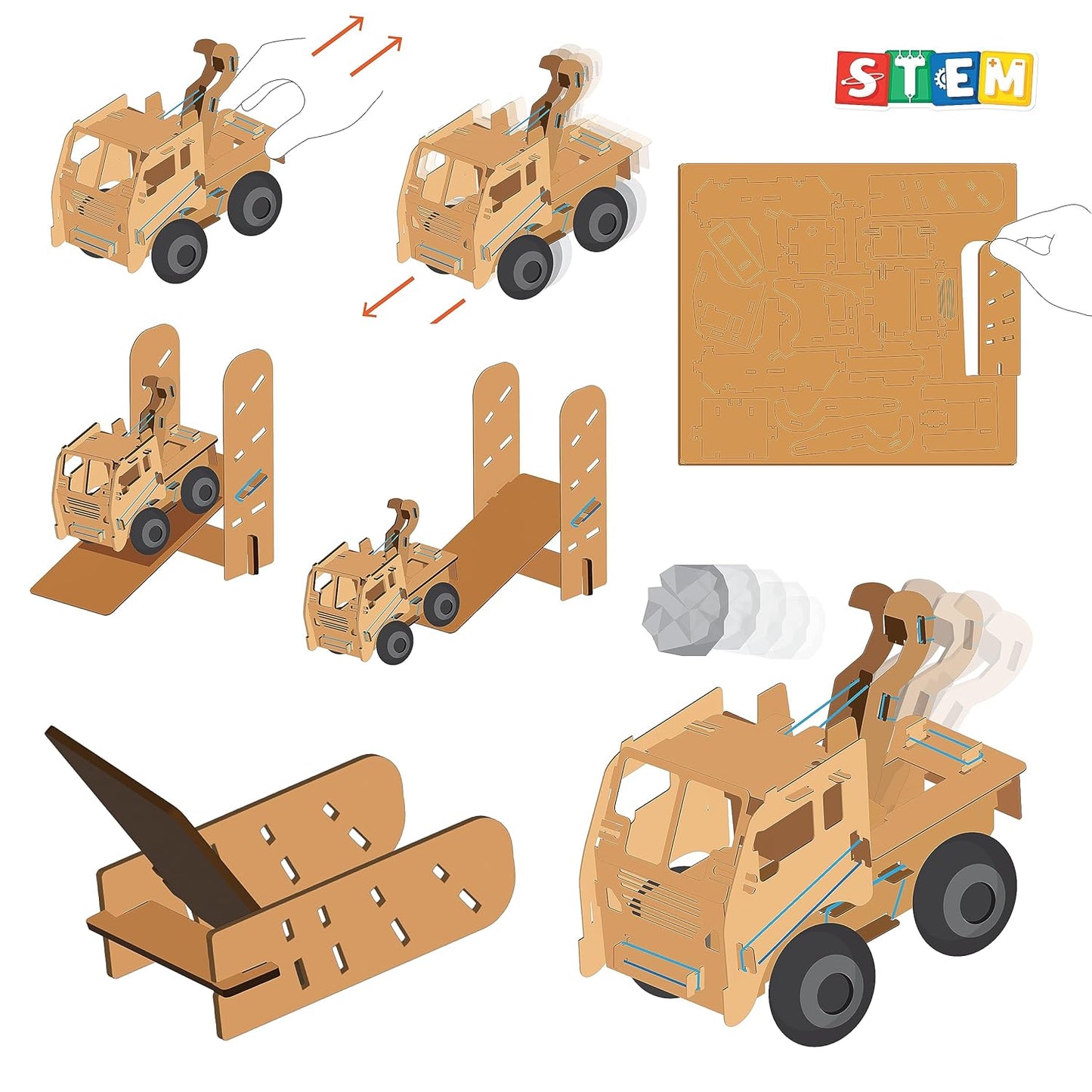 Science Kit Senior, Force and Motion, Educational,DIY Activity,Stem,for 9 Year Old Kids and Above,Toy