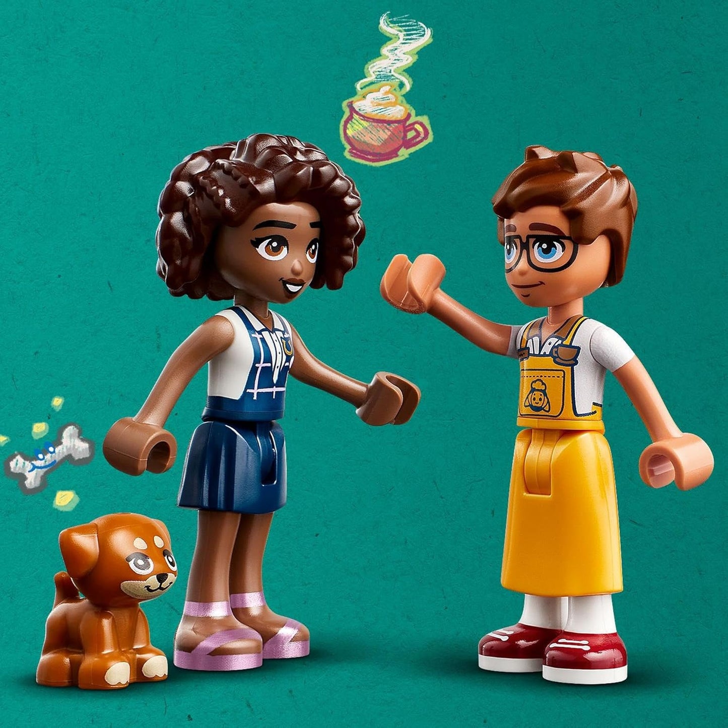 LEGO Friends Mobile Bakery Food Cart Toy Playset for Kids