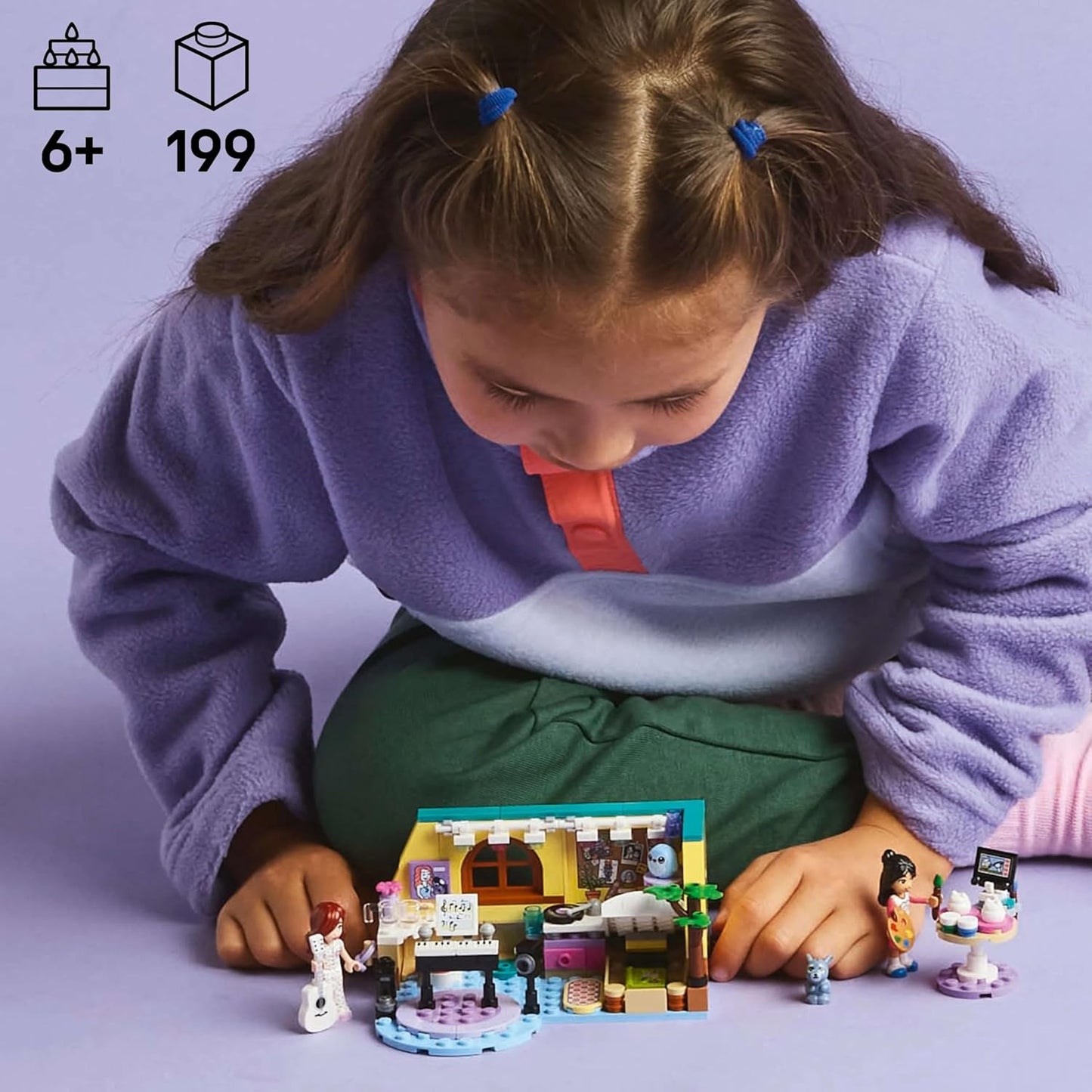 LEGO Friends Paisley’s Room Pretend Play Bedroom Playset 42647 Building Blocks Toys for 6+ Gift for Boys and Girls