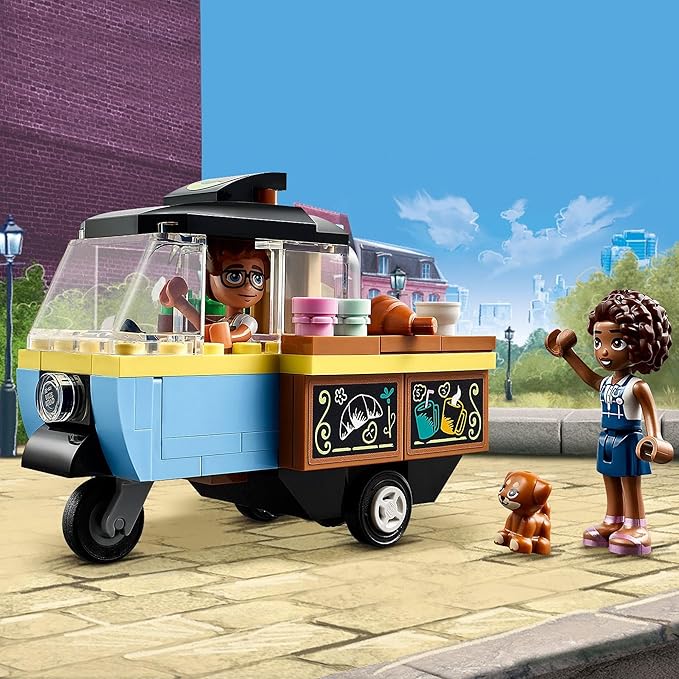 LEGO Friends Mobile Bakery Food Cart Toy Playset for Kids