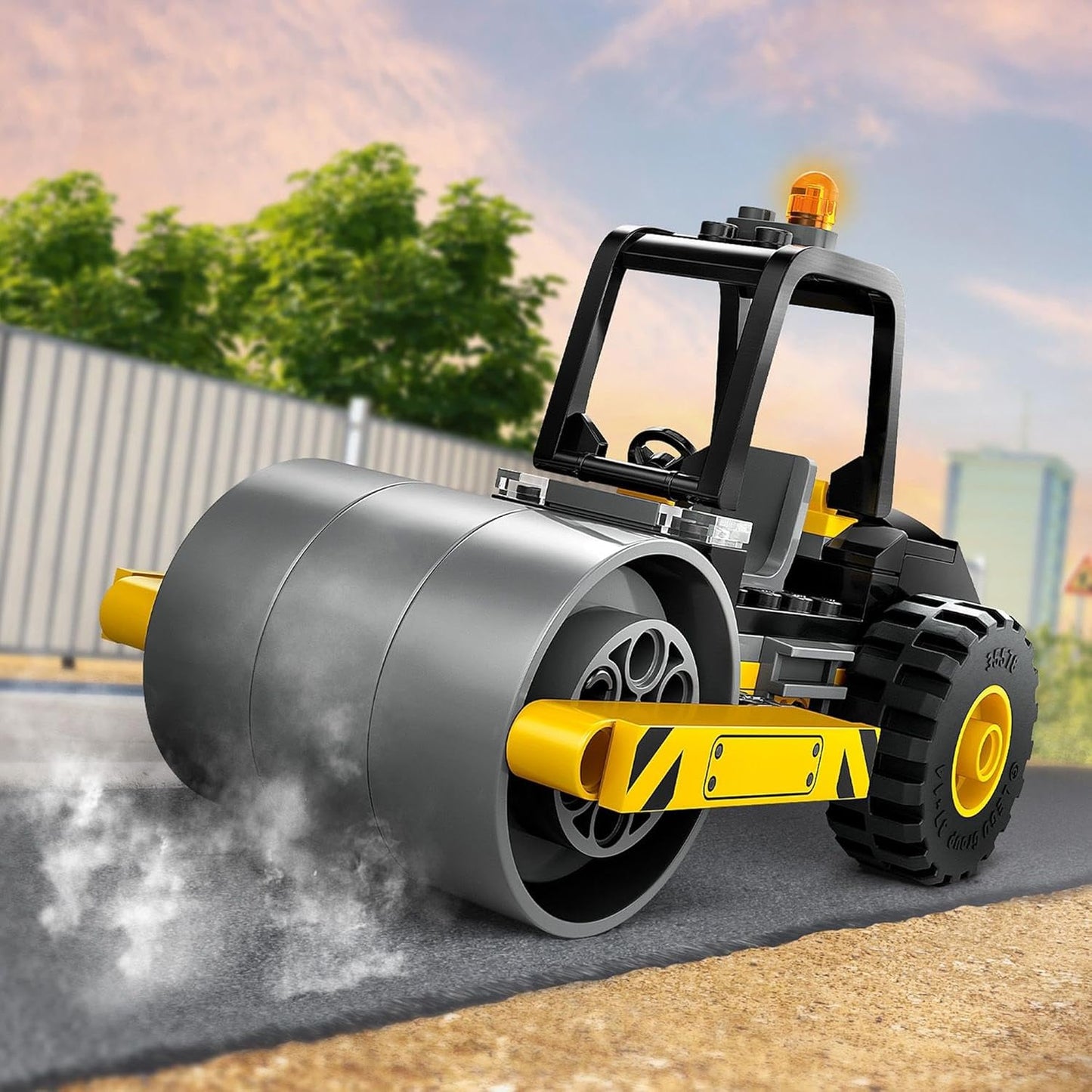 LEGO City Construction Steamroller Toy Playset 60401