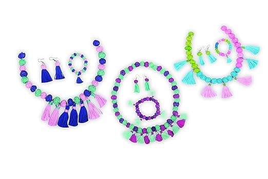 Handycrafts Tassel Jewellery, Includes 200+ Thread Beads