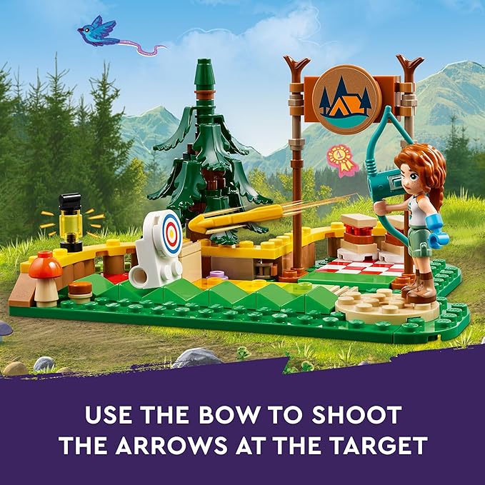 LEGO Friends Adventure Camp Archery Range Toy 42622 Building Blocks Toys for 6+