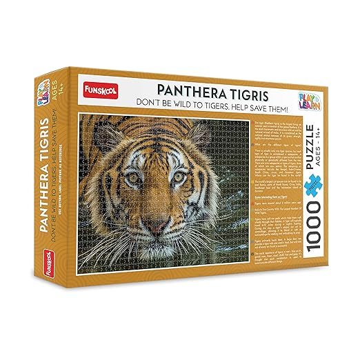 Panthera Tigris,Educational,1000 Pieces,Puzzle
