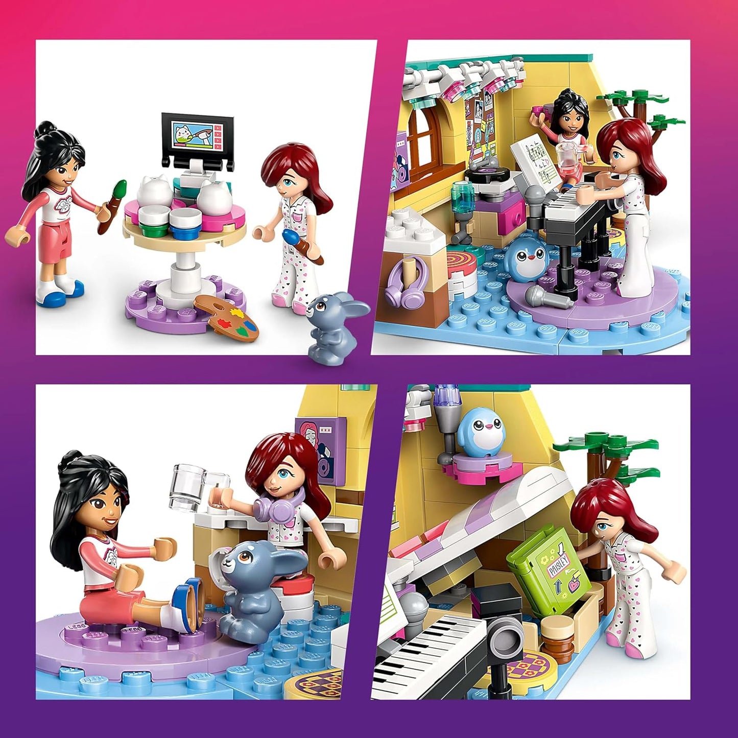 LEGO Friends Paisley’s Room Pretend Play Bedroom Playset 42647 Building Blocks Toys for 6+ Gift for Boys and Girls