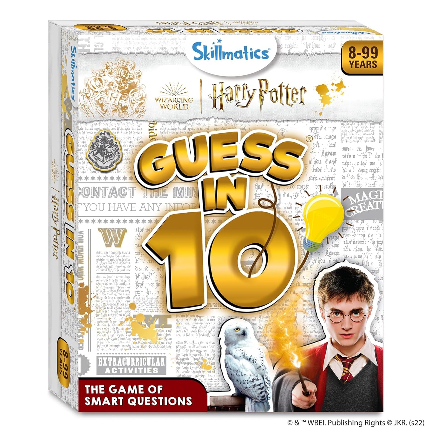 Guess in 10 Harry Potter, Card Game for Boys, Girls, Kids, Families, Teens & Adults, Play with Wizards, Magic, Ron, Hermione, Dumbledore, Snape, Gifts for Ages 8, 9, 10 and Up