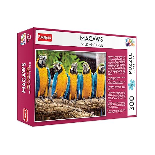 Macaws,Educational,300 Pieces,Puzzle