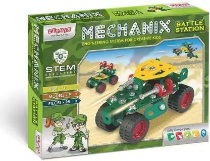 mechanix battle station (95 pcs) (Multicolor)