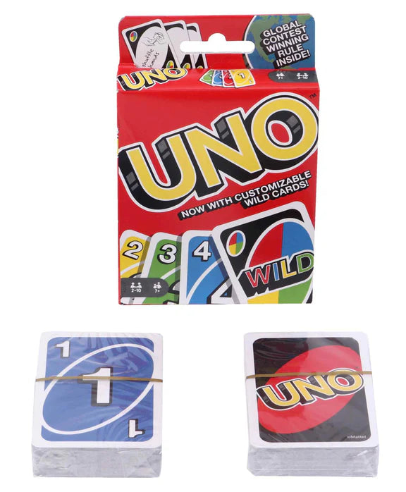 Mattel Uno Playing Card Game for 7 Yrs and Above for Adult