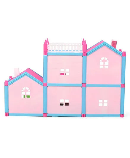 Mamma Mia Lovely Doll Play House Multicolour- 108 Pieces