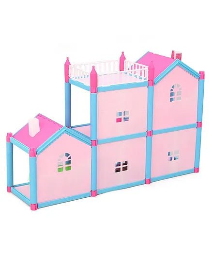 Mamma Mia Lovely Doll Play House Multicolour- 108 Pieces