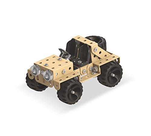 MECHANIX Safari Series, 155 Pieces in The Game, Can Make 5 Different Safari Cars Models, Made in India Game, for 8+ Years of Kids, Multicolor