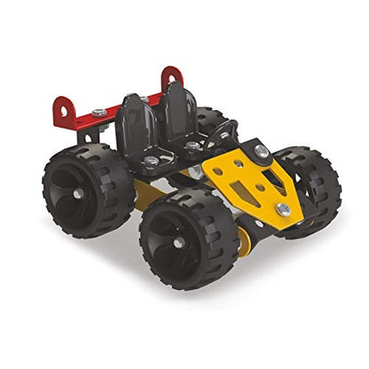 Mechanix Basic, DIY STEM Educational Toy, 90 Pieces in the Game, Can make 6+ Models, Made In India for Boys and Girls Age 7+